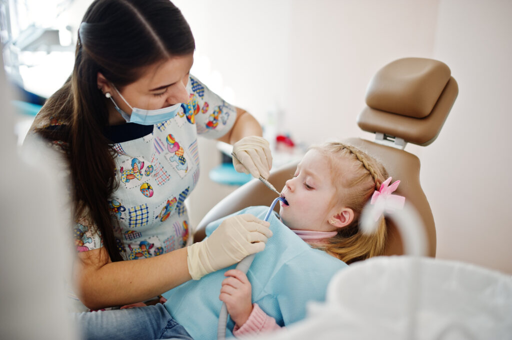 Baby tooth removal
